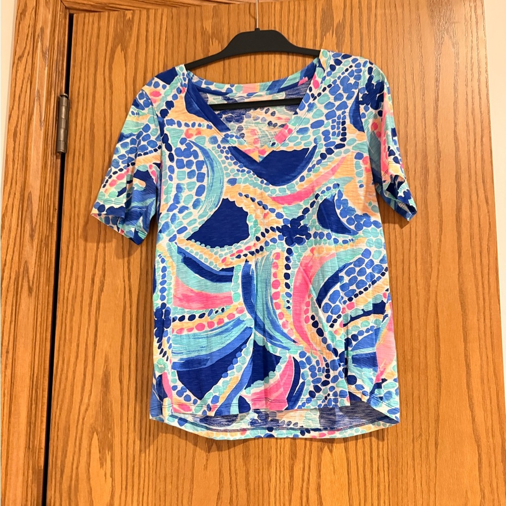 Lilly Pulitzer Ariana V-Neck Top